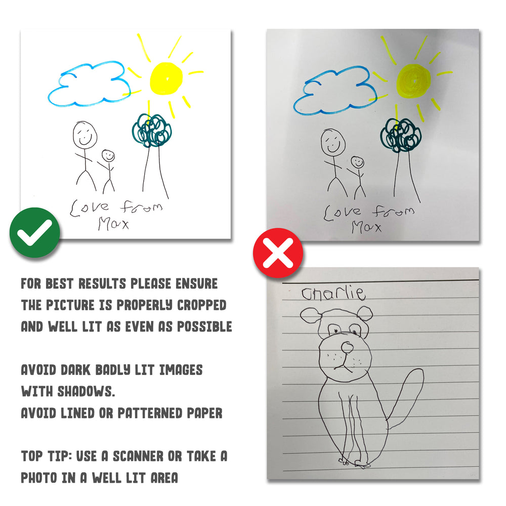 Add Your Own Drawing Wrapping Paper #2 image